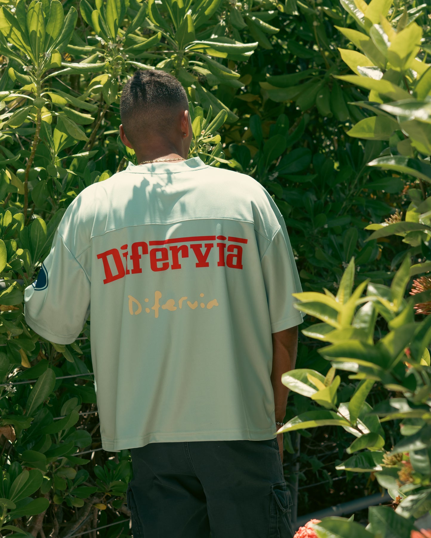 Basic Football Tee Green