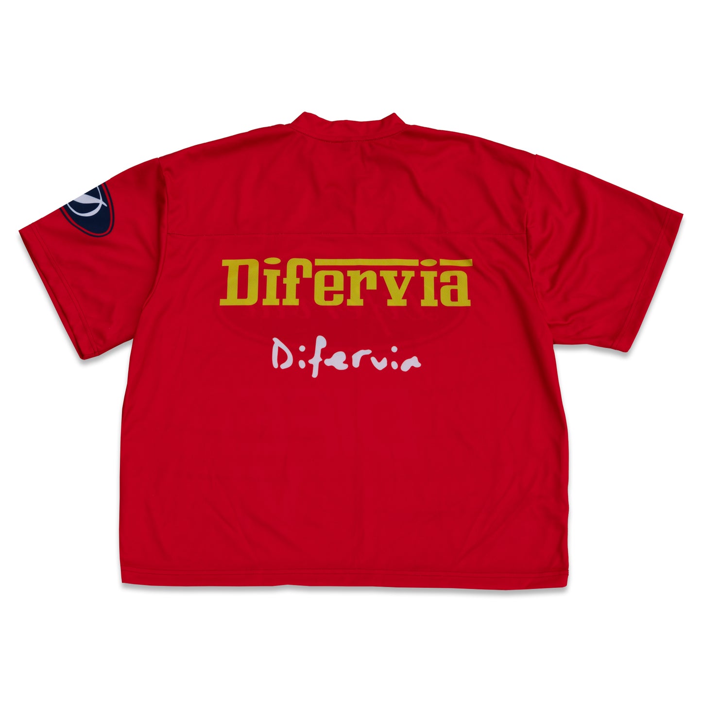 Basic Football Tee Red