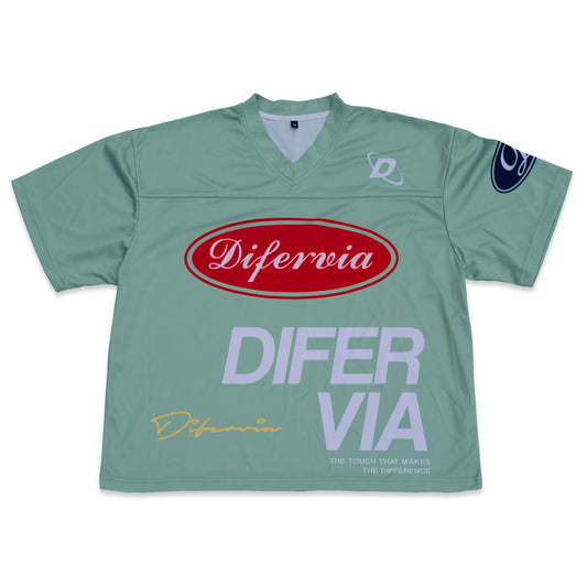 Basic Football Tee Green